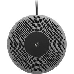 Logitech Expansion Mic for MeetUp Negro, Gris Micrófono para conferencias