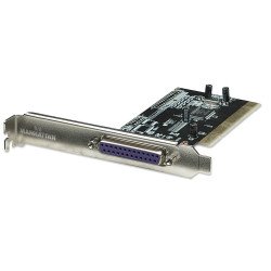 Tarjeta PCI con puerto paralelo (bracket corto y normal)