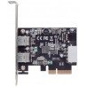 Tarjeta USB Manhattan v3.1 PCI express 2 ptos