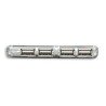 Mini hub USB 2.0 4 puertos Manhattan