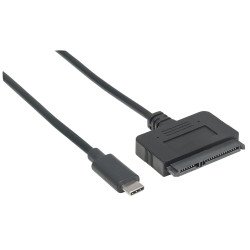 Convertidor USB-c 3.1 a disco duro SATA 2.5 pulgada Manhattan