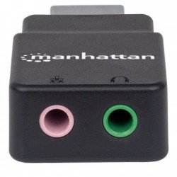 Convertidor Manhattan USB 2.0 a tarjeta sonido 2.1