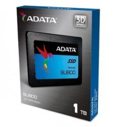 Estado sólido SSD Adata SU800 1TB 2.5 SATA3 7mm lect.560, escr.520mbs sin bracket PC, alto rendimiento