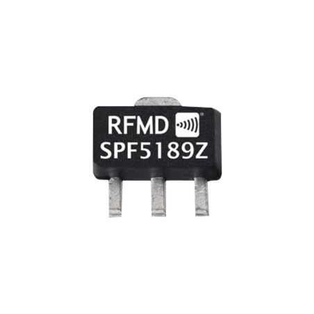 Amplificador lineal de 50 MHz a 4 GHz, 18.7 db de ganancia, 5 vcd, sot-89.