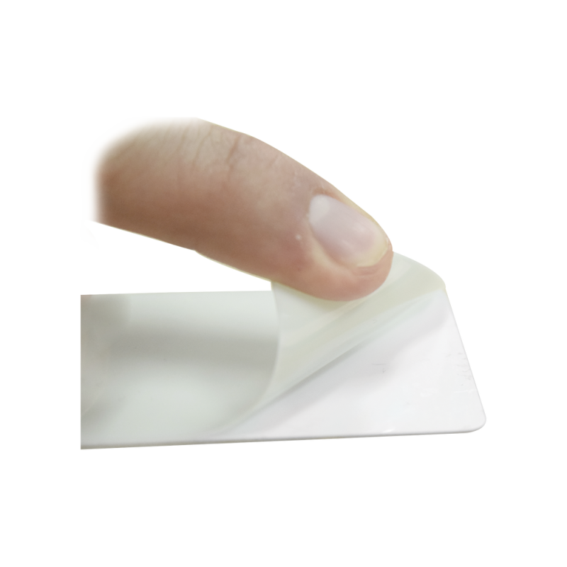 Paquete de 500 tarjetas adhesivas imprimibles por un sólo lado, para p