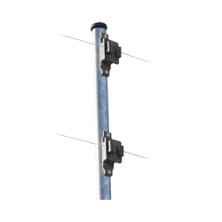 Aislador de paso reforzado para cercos eléctricos, resistente al clima