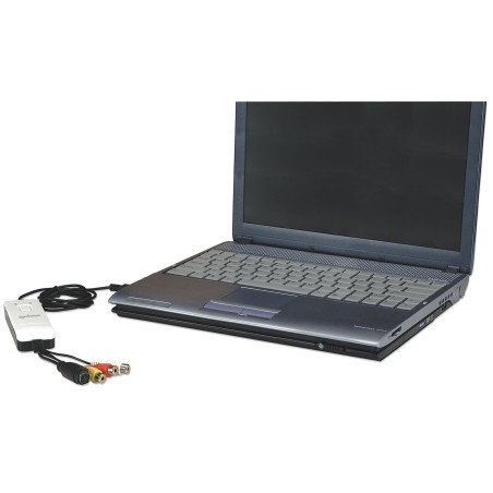 Importador de imágenes y sonido Manhattan desde cualquier fuente a/v por USB 2.0