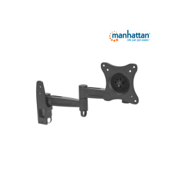 Soporte monitor, para 1 monitor de 13 a 27", pared, articulado