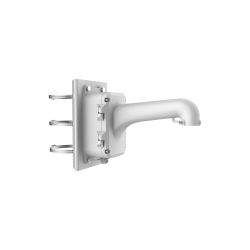 Montaje de pared con caja de conexión y montaje en poste para domos PTZ