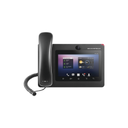 Teléfono IP GrandStream empresarial para videoconferencias con Android 7, 16 líneas, procesador 4 núcleos