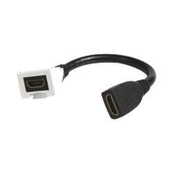 Adaptador HDMI con pigtail hembra-hembra, para vídeo 720, 1080p, 4k UH