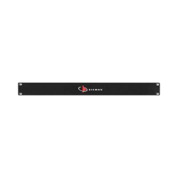 Tapa ciega horizontal para rack estándar de 19in, 1ur, color negro