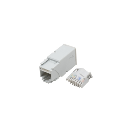 Conector para patch panel z-max, UTP, Cat 6a