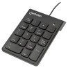 Teclado numérico para Laptop, negro.