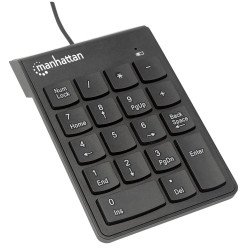 Teclado numérico para Laptop, negro.