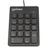 Teclado numérico para Laptop, negro.