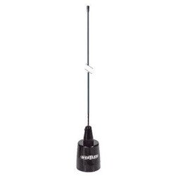 Antena Móvil VHF en Color Negro, Resistente a la corrosión, 3.4 dB de 