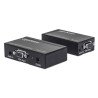 Repetidor de video SVGA+Audio, 300 m, vía Ethernet.