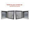 Gabinete de Acero IP66 uso en intemperie (300 x 400 x 200 mm).