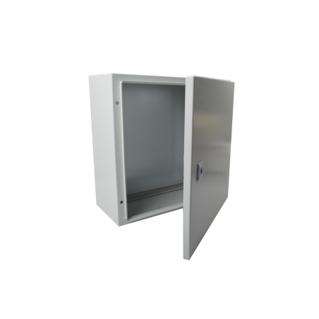 Gabinete de Acero IP66 uso en intemperie (400 x 400 x 200 mm).