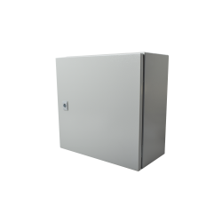 Gabinete de Acero IP66 uso en intemperie (400 x 400 x 200 mm).