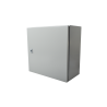 Gabinete de Acero IP66 uso en intemperie (400 x 400 x 200 mm).
