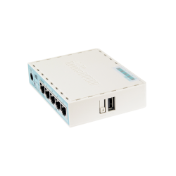 RouterBoard, 5 Puertos Gigabit Ethernet, 1 Puerto USB, versión 3