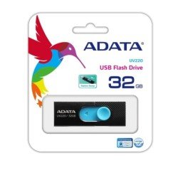 Memoria Adata 32GB USB 2.0 UV220 negro-azul