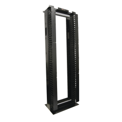 Rack de Aluminio System de 7ft x 19in, 45UR, Con organizadores vertica