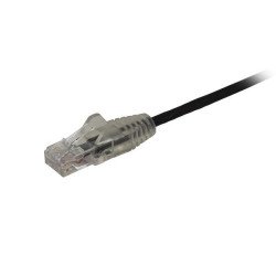 Cable de 30cm de red ethernet Cat 6 delgado sin enganches - cable de r
