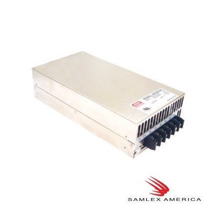 Fuente de poder 24Vcd, 600W, 25A, industrial conmutada