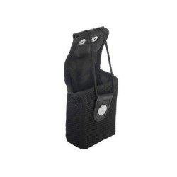Funda en nylon para cinto, con correa y broche de presión, para radios