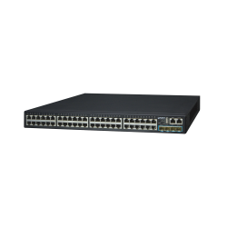 Switch administrable stack capa 3 48 puertos 10/100/1000mbps, 4 puertos 10g SFP+