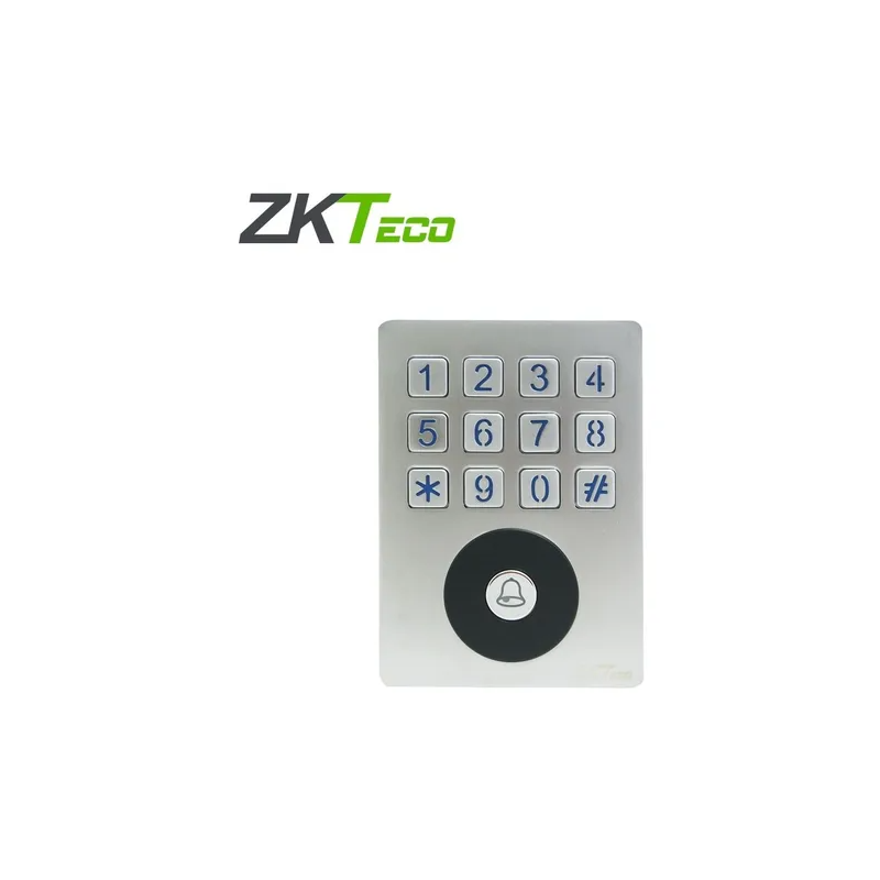 Teclado con lector de tarjetas 125khz, autónomo, 1,000 tarjetas, 8 gru