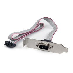 Adaptador de 0.4m header cabezal bracket serie serial db9 RS232 a idc 