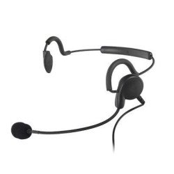 auriculares ligeros para cabeza con opc para silencio para PTT-1 para 