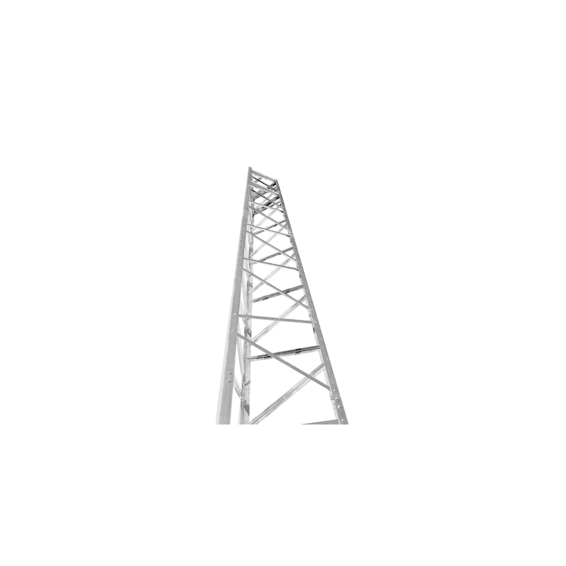 Torre autosoportada titan t-300 de 12.1 metros (40 pies) con base.