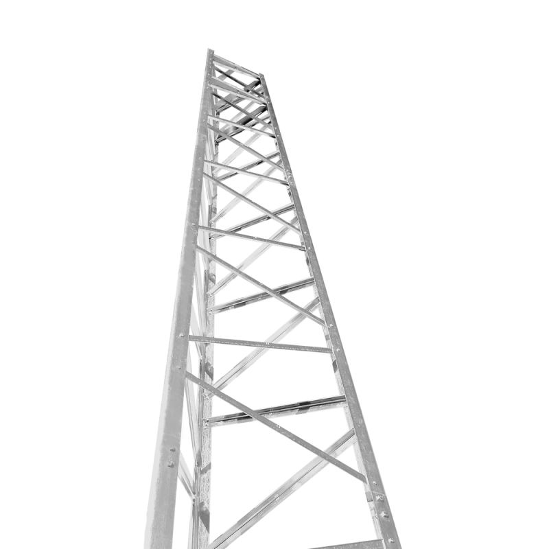 Torre autosoportada titan t-300 de 24.3 metros (80 pies) con base.