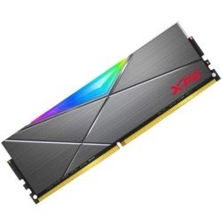 Memoria Adata UDIMM DDR4 16GB PC4-28800 3600MHz cl18 1.35v XPG Spectrix D50 RGB gris con disipador PC, gamer, alto rendimiento