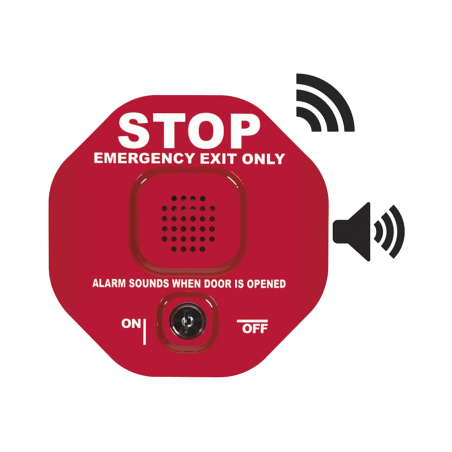 Alarma de puerta multifunción exit stopper® inalámbrica
