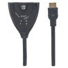 Switch HDMI Manhattan de dos puertos HDMI1.3 1 puertos cable integrado