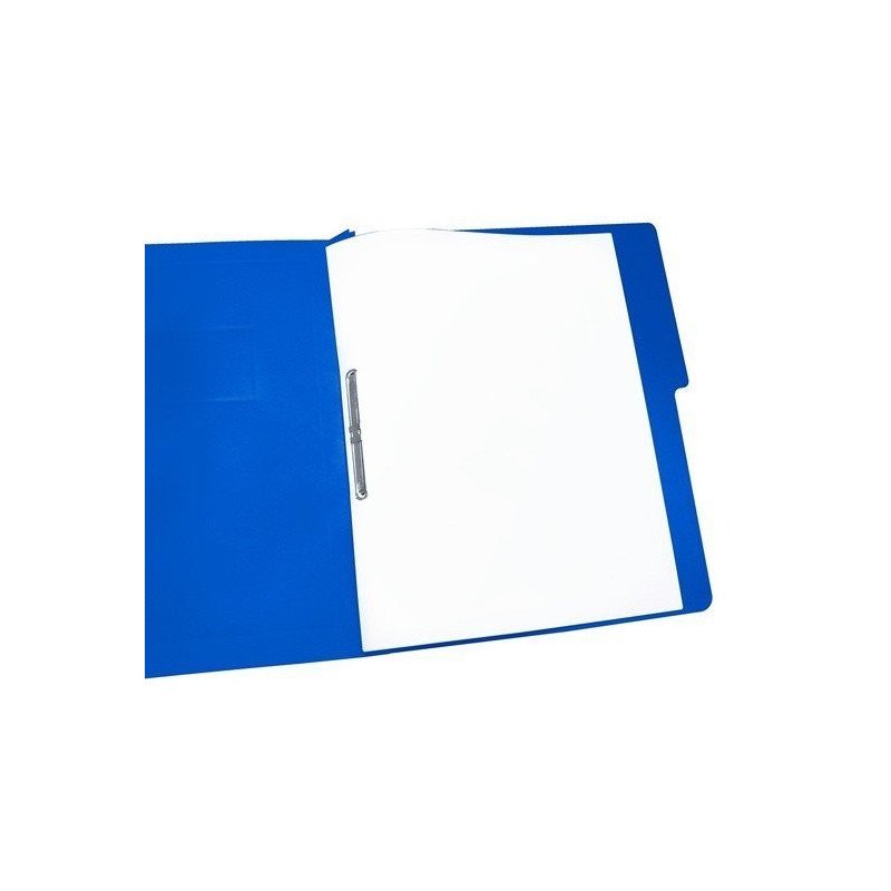Folder AccoPress azul obscuro con broche