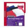 Folder accopress rojo con broche 8 cm