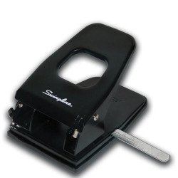 Perforadora metálica ajustable Swingline, perforación de hasta 25 hoja