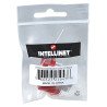 Jack Intellinet cat 5e de impacto rojo
