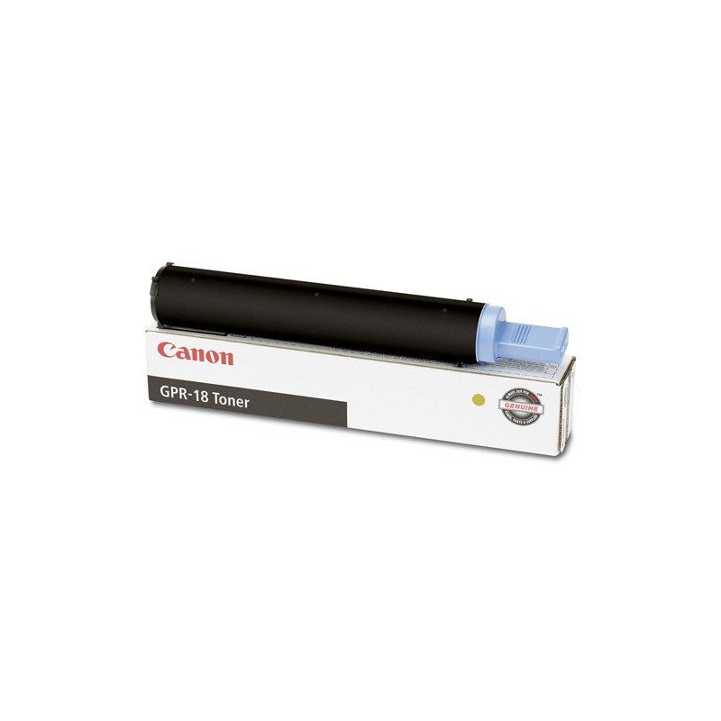 Cartucho tóner Canon GPR-18, Negro, Laser, Negro, Color blanco Cartucho tóner Canon GPR-18, Negro, Laser, Negro, Color blanco