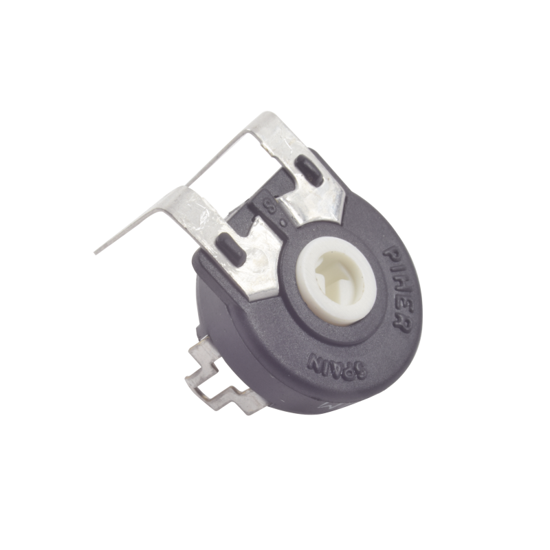 Potenciómetro de carbón de 10 k ohm, 0.25 watt 15 mm ajuste vertical.