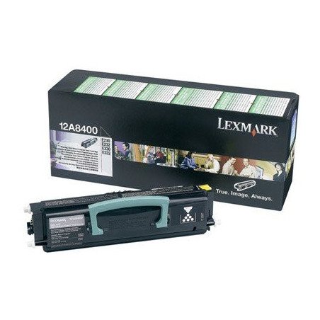 Tóner láser Lexmark, color negro, rendimiento estándar, 24018SL, hasta 2,500 páginas, 5% de cobertura, para modelos: E230, E232