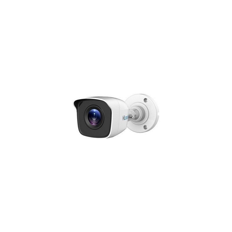 Cámara HiLook tipo bala HD 4mp, lente 2.8mm, IP66, metal, IR 20 metros, exterior, osd, hd-tvi/ahd/cvi/