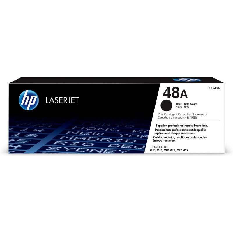 Cartucho de tóner HP LaserJet 48A negro